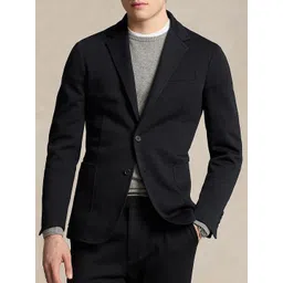 Polo Ralph Lauren Men Solid Double Knit Single Breasted Blazer-picture-16