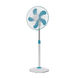 Polycab Optima Mini Pedestal Fan 400 mm 60 W 1350 RPM, Turquoise Blue-picture-13