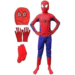 Polyester Superhero Costume Set Of 5 | Halloween Costume | Raksha Bandhan Gift | Independence Day Dress For Kids-picture-19