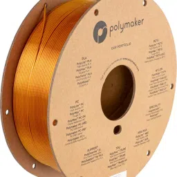 Polymaker PolyLite Dual Silk 3D Printer Filament PLA Silk Gold and Red-picture-17