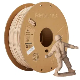 Polymaker PolyTerra Matte 3D Printer Filament PLA Army Beige-picture-22