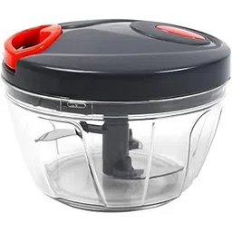 Polypropylene Mini Handy and Compact Chopper with 3 Blades for Effortlessly Chopping Vegetables and Fruits for Your Kitchen (450 ml) (Multicolour)-picture-16