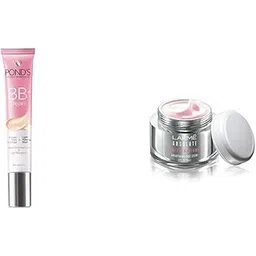 Pond's White Beauty BB+ Fairness Cream 01 Original, 18 g And Lakme Absolute Perfect Radiance Skin Brightening Day Creme, Light, 50g-picture-15