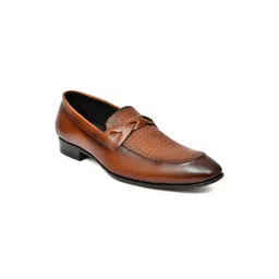 PONO Men Leather Formal Loafers Shoes-picture-31