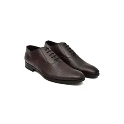 PONO Men Leather Pointed Toe Formal Derbys-picture-20