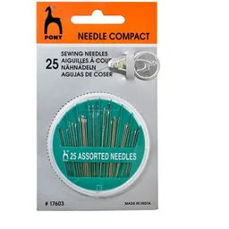 pony Sewing Needles Compact with Threader Set of 25 Pieces Hand Sewing Needle-picture-12