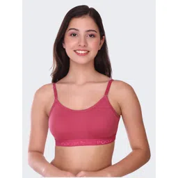 POOJA RAGENEE Full Coverage All Day Comfort Seamless Cotton Workout Bra-picture-40