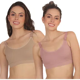 pooja ragenee Pack of 2 Women Sports Non Padded Bra-picture-20