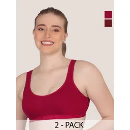 POOJA RAGENEE Women Pack Of 2 Full Coverage Cotton Non Padded Bra-picture-16