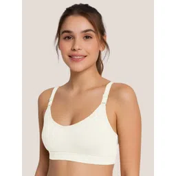 POOJA RAGENEE Women Set Of 2 White And Skin Solid Full Coverage Bra-picture-41