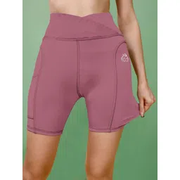 POOJARAN SAREE Women Printed High-Rise Cycling Sports Shorts-picture-36