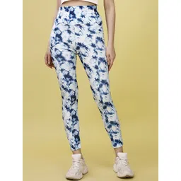 POOJARAN SAREE Women Printed High Rise Tights-picture-23