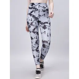 POOJARAN SAREE Women Printed High Rise Tights-picture-29