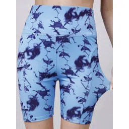 POOJARAN SAREE Women Printed High-Rise Yoga Tights-picture-11