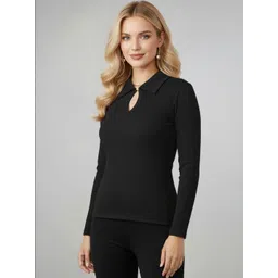 Pookiie Keyhole Neck Cotton Top-picture-36