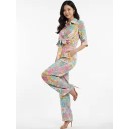 Pookiie Printed Shirt With Trousers Co-Ords-picture-35