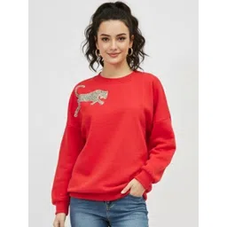 Pookiie Women Embellished Sweatshirt-picture-40