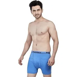 poomex Men's Cotton Pocket Trunks, Pack of 3 (Multicolor & Assorted)-picture-46