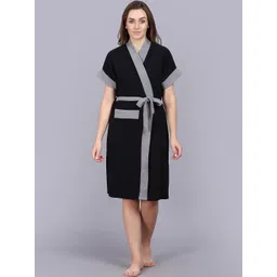POORAK Women Terry Bath Robe-picture-34