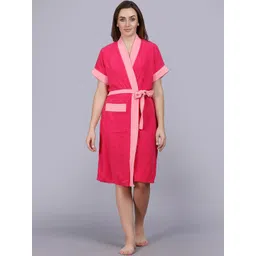 POORAK Women Terry Bath Robe-picture-17