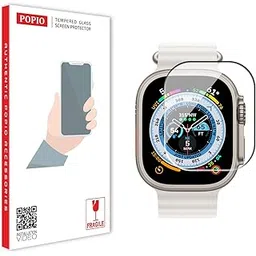 POPIO Tempered Glass For Apple Watch Ultra/Apple Watch Ultra 2 (Transparent) Edge To Edge Full Screen Coverage With Easy Installation Kit for Smartwatch-picture-10