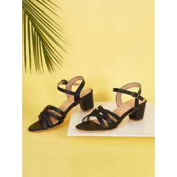 POPPYPINK Women Casual Strappy Block Sandals-picture-42