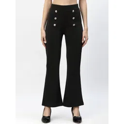 Popwings Women Regular Fit Smart Trousers-picture-30