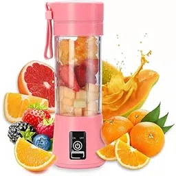 Portable Blender USB Rechargeable - Portable Blender for Shakes & Smoothies - 6 Blades, Fruit & Vegetable Juicer - For Travel Sports Kitchen - Mini Blend Jet 2 Portable Blender (Upgraded Version, Pink)-picture-10