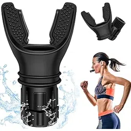 Portable Respiratory Trainer-Exercise Device Respiratory Muscle Training Improve Breathing Capacity Easy to Clean Adjustable Resistance, Adjustable to Different Fitness Needs (Black)-picture-27