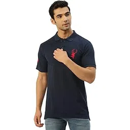 portblair Men Polo Cotton Regular Fit Half Sleeves T-Shirt-picture-51