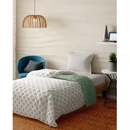 portico 300 TC Floral Print Single Duvet Cover-picture-37