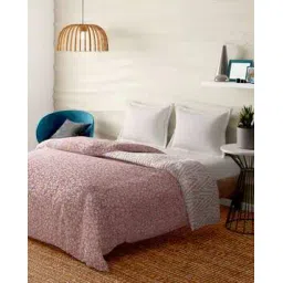 portico 300 TC Leaf Print King Duvet Cover-picture-2