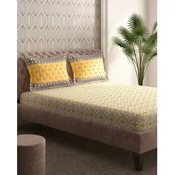 portico Athang 210 TC Cotton Bedsheet-picture-39