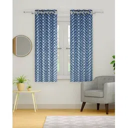 portico Chevron Print Window Curtain-picture-24