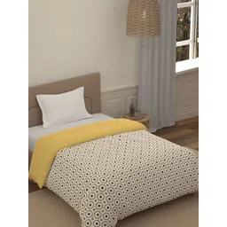 Portico Fusion 144 TC Cotton Beige Single Size Comforter-picture-22