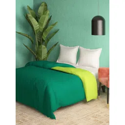 Portico Golden Bloom Green AC Room 120 GSM Cotton Double Bed Comforter-picture-34