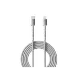 Portronics Konnect X Type C to 8-Pin 27W Fast Charging Cable, 1M Length (White)-picture-34