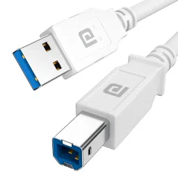 portronics Printlink 1.5 - USB A To USB B For Printer 1.5M Cable-picture-28