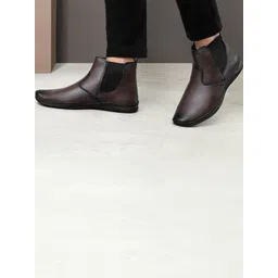 POS Planet Of Shoes Men Casual Wedge-Heeled Chelsea Boots-picture-20