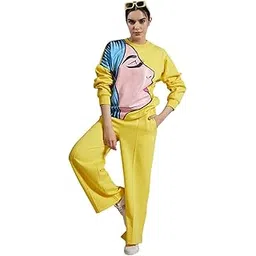 poshbery Black Graphic Print Sweatshirts-picture-41