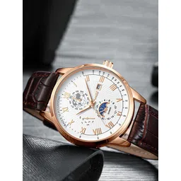 Poshi Unisex Dial & Leather Straps Analogue Watch HAJCCBCHJJBB-picture-14