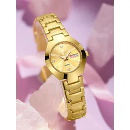 Poshi Unisex Dial & Stainless Steel Straps Analogue Watch HBGIFFEDBEGC-picture-28