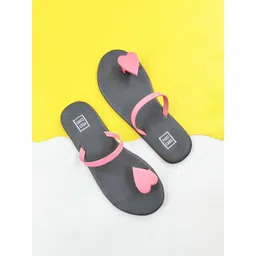 POSTCARD Women Colourblocked One Toe Flats-picture-15