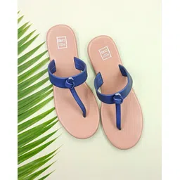 POSTCARD Women Printed T-Strap Flats with Buckles-picture-10