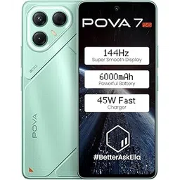 Pova 7 5G (Oasis Green, 8GB+256GB) | Multi-Functional Delta Light Interface | Segment’s Best AI Smartphone | Big 6000mAh Battery with 45W | Super Smooth 144Hz 6.78" FHD+ Display | 4X4 MIMO Support-picture-12