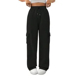 povaxpo Latest Solid Stylish Trendy Trousers for Women image 1