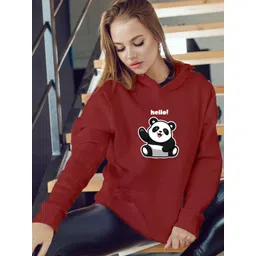 Povaxpo Women Graphic Printed Hooded Sweatshirt-picture-16