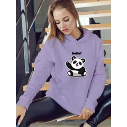 Povaxpo Women Printed Hooded Sweatshirt-picture-22