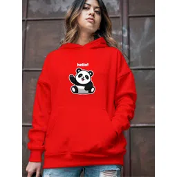 Povaxpo Women Printed Hooded Sweatshirt-picture-27