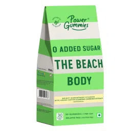 Power Gummies The Beach Body With Green Coffee, L-Carnitine & Vitamin C- For Men & Women - 30 Gummies Now with 0 Added Sugar-picture-15